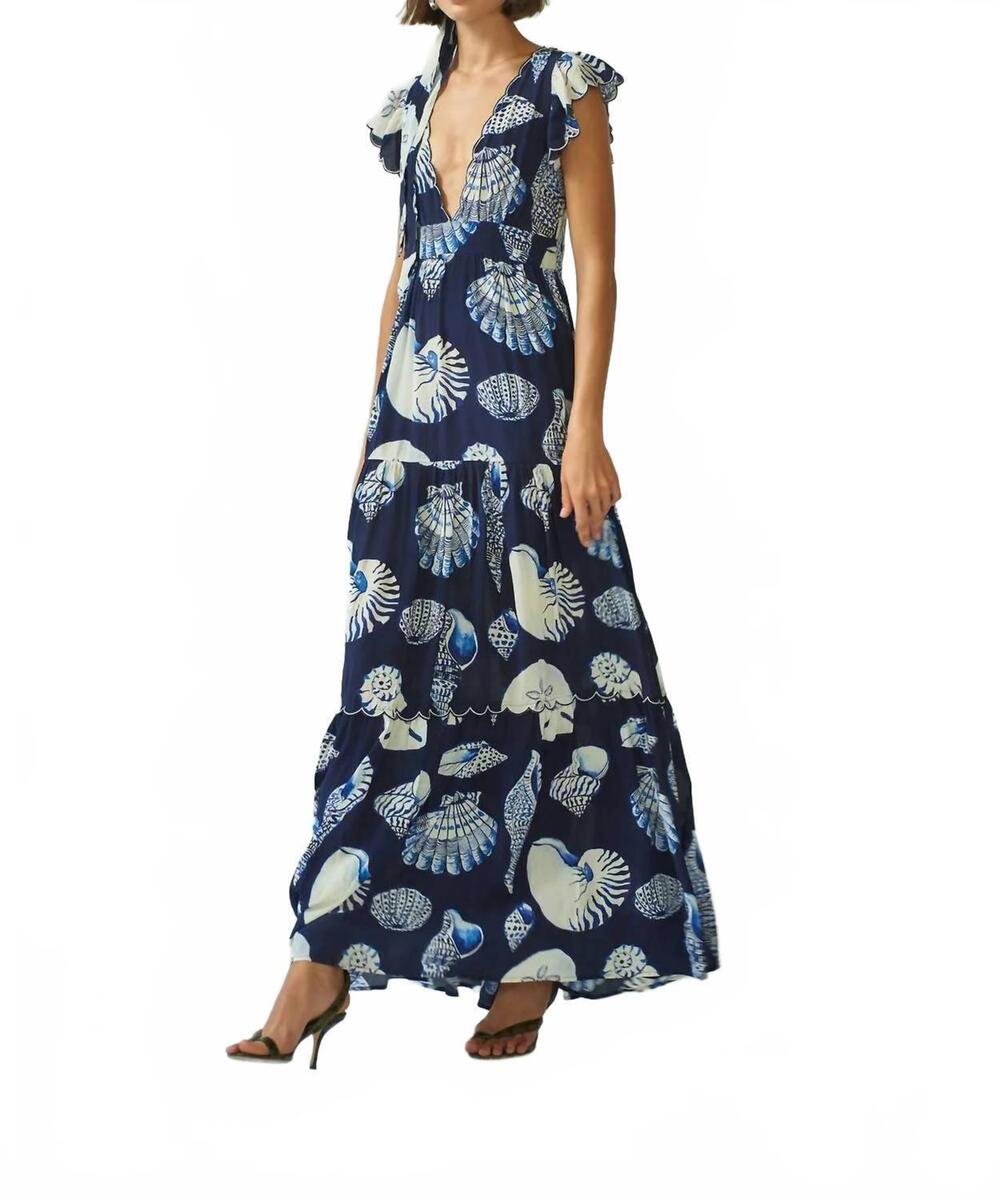 NEW CAROLINA K women's mila dress in felicity shell
